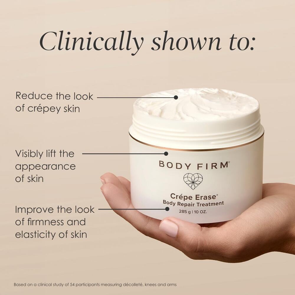 Body Firm Crépe Erase Body Repair Treatment 10 Oz 285g Sealed Anti Aging Cream - Picture 2 of 8